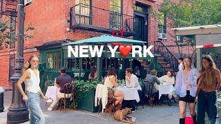 [4K]NYC Autumn WalkSaturday Vibes in West Village, New York City  Rhythm Zero Cafe | Oct 2024