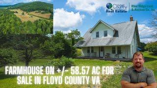 SOLD - Farmhouse with Acreage for Sale in Floyd County VA