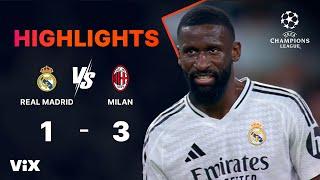 Real Madrid vs. AC Milan - Game Highlights | UEFA Champions League 2024/25 | ViX