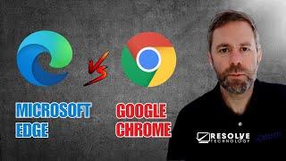 Microsoft Edge Versus Google Chrome Browser