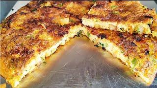 Fusion Omelette Recipe | Tasty Easiest Breakfast Recipe | Spanish Omelette Recipe Indian Style