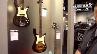 A quick tour through the Framus/Warwick booth at NAMM 2013 with Andy Irvine