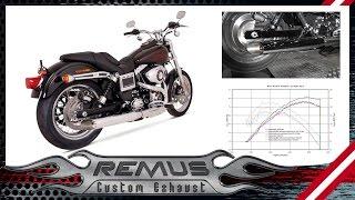 Harley-Davidson FXDL Low Rider Mod. 2014 with REMUS Custom Exhaust system