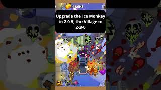 BTD6 | Advanced Challenge | Chimps Mode Came Early this Year! | January 01, 2025 #shorts