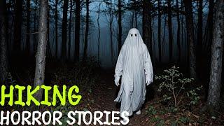 4 Creepy Hiking Horror Stories |Horror night camping| With Rain Sound