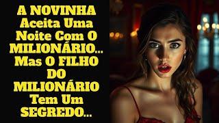 A NOVINHA Aceita Uma Noite Com O MILIONÁRIO... Mas O FILHO DO MILIONÁRIO Tem Um SEGREDO...