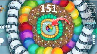 OMG! I SPAWN HERE GOT BIGGEST FROSENS SNAKES CIRCLE ! EPIC BEST SNAKEIO GAMEPLAY #snakevideo