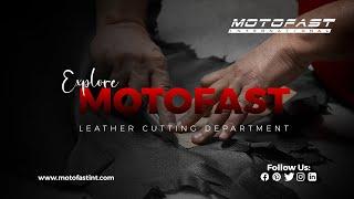 Motofast International Leather Cutting Department -  #leathercraftsmanship  with #sustainability