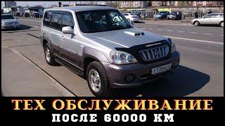 ТО после 60000 км  Hyundai Terracan (хёндай терракан)