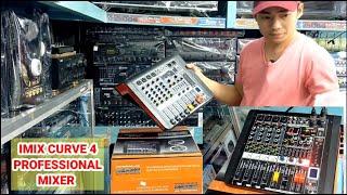 IMIX BY TRIDENT CURVE 4 CHANNEL PASSIVE MIXER UNBOXING DEMO REVIEW AND SOUNDS CHECK