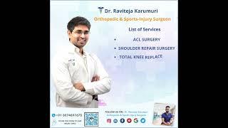 Meniscus tear | Dr. Raviteja Karumuri | Orthopedic Surgeon | Knee Replacement | Hip Replacement