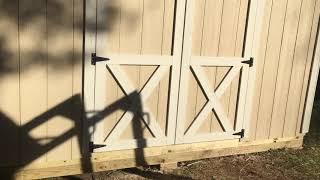 Wood shed assembly - Call 240-764-6143 in Clarksville MD - Wood shed builders