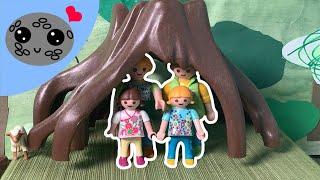 Playmobil Familie Steiner- der Häusertausch Teil 2 Wanderung mit Zwischenfällen- Wandergeschichte