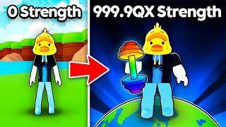 I Bought OWNER Weight and Gained INFINITE STRENGTH in Roblox!