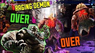 SF6 ~ RAGING DEMON Over & Over   - Epic AKUMA Ranked Matches [ Terry SF6 HYPE  ]