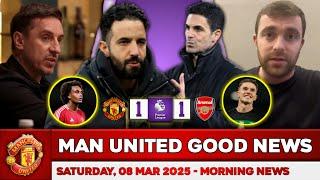  MANCHESTER UNITED NEWS  GYOKERES WANTS AMORIM!! MAN UNITED VS ARSENAL, NEVILLE: UNITED COULD WIN