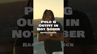 POLO G OUTFIT IN “NOT SOBER” ⭐️ #polog #polocapalot #thekidlaroi #outfitideas #streetwear