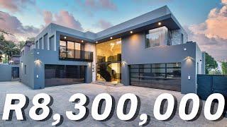 Inside Modern Minimalistic Masterpiece in Bedfordview