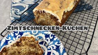 Zimtschnecken-Kuchen  saftig & lecker  Zimtschnecken Rezept | Zimtschnecken-Kuchen gelingsicher