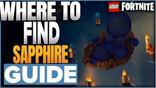 Where To Find Sapphire In LEGO Fortnite