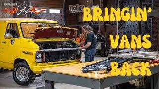 Custom Vans are Back! Chevy/GMC Van Upgrades - The New/Old Van Craze - Stacey David's Gearz S16 E8