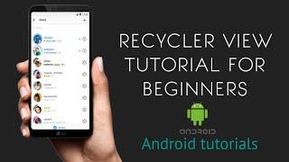 Recycler view tutorial in 5 steps | Android for beginners | Hindi Tutorial 2019