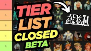 ***OLD LIST NEW COMING*** AFK Journey Early Game TIER LIST - February 2024 Beta