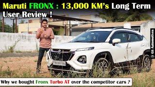 Maruti Fronx Turbo AT - ஏன் இதை வாங்கினோம் | Tamil User Review | GS Automotives