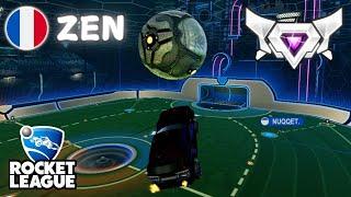 Zen's Reflexes Are NOT Human in Rocket League! (SSL 2v2)