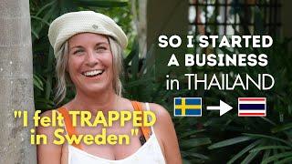 How deep trauma has shaped a Swedish woman's business on a tropical island in Thailand