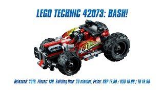 LEGO Technic 42073: BASH! In-depth Review & Speed Build [4K]