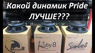 Сравнение Pride Ruby 8 vs Solo 8 vs Solo v2 vs Ruby 6,5