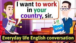 Interview in English - Shadowing English Conversation Practice - Improve English Speaking Skills