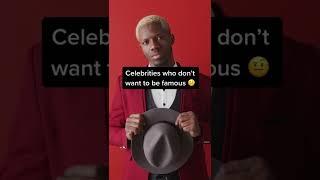 Celebrities who don't want to be famous #celebgossip #shorts