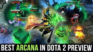 BEST ARCANA IN DOTA 2? NEW RUBICK ARCANA Preview - EPIC 115 Custom Effects for Spells - Dota 2