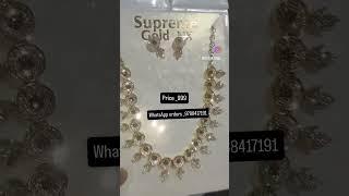 AD STONE HIGH QUALITY NECKLACE WITH EARRINGS #shortsfeed #shorts #shortsviral #adstones