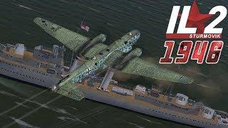 Full IL-2 1946 mission: Heinkel He-177 Convoy Raiders