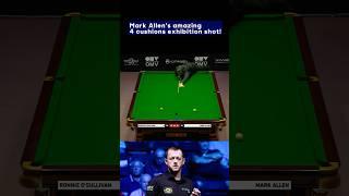 Mark Allen's amazing exhibition shot! #shorts #snooker #markallen #cuesports #trickshots #amazing