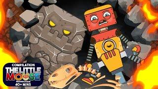 ️ Let’s Dig to the Earth's Core: Part 2 | Epic Journey Adventure and Fossils & Lava | Rusty's World