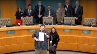 Corpus Christi's beloved 'Popcorn Guy' Jason Grosboll recognized at City Hall