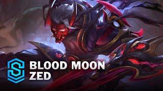 Blood Moon Zed Skin Spotlight - League of Legends