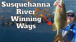 Susquehanna River Fall Smallmouth fishing with Dan Grove