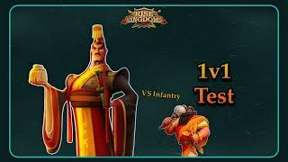 Liu Che 1v1 Test (VS Infantry) - Rise of Kingdoms