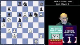 Silicon Road: Leela gives ROOK Odds! Just playin' ;)