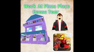 My House Tour in Work At A Pizza Place | Roblox | YH Gaming