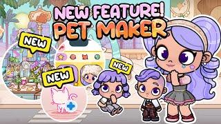 NEW UPDATE ! PET MAKER ,NEW HAIR,  NEW LOCATION & PHONE UPGRADE | AVATAR WORLD | PAZU !