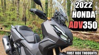 2022 Honda ADV350 First Ride