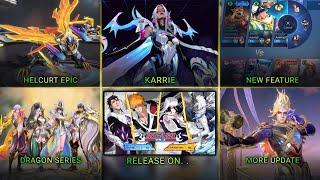 NEW COLLAB SCHEDULE, KARRIE MPL SKIN, NEW FEATURE, DRAGON SKIN SERIES - Mobile Legends: Bang Bang