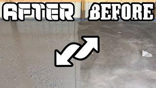 The Cheapest and Fastest Way to Epoxy a Garage Floor! (Must See!)