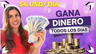 ►GANA Dinero por Internet todos los Días Mínimo $4 usd [Método Fácil para Principiantes]